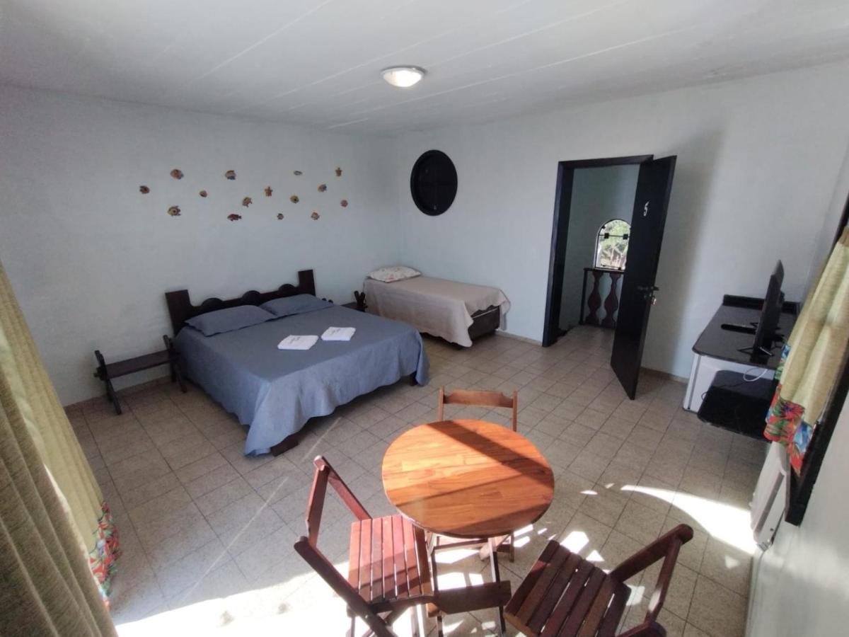 Quarto Duplo com Varanda e Vista do Mar